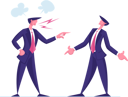 پیش‌نمایش فایل angry-businessman-shouting-on-employee-4589307 از پک تراوبلس کسب‌وکار