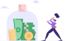پیش‌نمایش فایل breaking-savings-money-from-jar-4589355 از پک تراوبلس کسب‌وکار