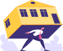 پیش‌نمایش فایل businessman-carry-home-mortgage-4589362 از پک تراوبلس کسب‌وکار