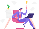 پیش‌نمایش فایل businessman-with-creative-idea-4589384 از پک تراوبلس کسب‌وکار