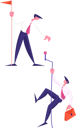 پیش‌نمایش فایل climbing-way-to-success-4589321 از پک تراوبلس کسب‌وکار