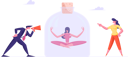 پیش‌نمایش فایل female-employee-being-calm-4589359 از پک تراوبلس کسب‌وکار