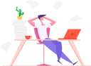 پیش‌نمایش فایل male-employee-relaxing-at-office-4589386 از پک تراوبلس کسب‌وکار