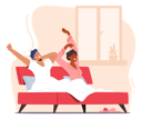 پیش‌نمایش فایل couple-wake-up-at-morning-4539126 از پک افراد