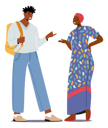 پیش‌نمایش فایل friends-talking-to-each-other-4539148 از پک افراد