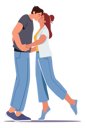 پیش‌نمایش فایل kissing-couple-4539158 از پک افراد