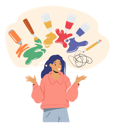 پیش‌نمایش فایل painter-thinking-creatively-4539072 از پک افراد
