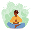 پیش‌نمایش فایل woman-meditating-in-lotus-pose-4539090 از پک افراد