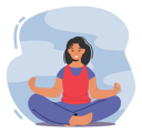 پیش‌نمایش فایل woman-meditating-in-lotus-pose-4539094 از پک افراد