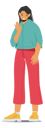 پیش‌نمایش فایل woman-saying-hello-4539111 از پک افراد