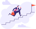 پیش‌نمایش فایل businessman-achieving-success-4588461 از پک موفقیت