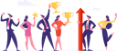 پیش‌نمایش فایل team-celebrating-success-together-4588477 از پک موفقیت
