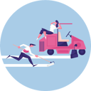 پیش‌نمایش فایل employees-making-path-towards-success-4587759 از پک ریوالری کسب‌وکار