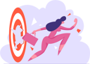 پیش‌نمایش فایل businesswoman-passing-goal-4587605 از پک ایده کسب‌وکار