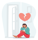 پیش‌نمایش فایل depressed-heartbroken-woman-sit-on-floor-4538669 از پک کودکان و خانواده