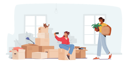 پیش‌نمایش فایل family-relocation-in-new-house-4538691 از پک کودکان و خانواده