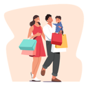 پیش‌نمایش فایل family-shopping-4538677 از پک کودکان و خانواده