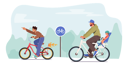 پیش‌نمایش فایل father-and-little-child-riding-bicycle-4538727 از پک کودکان و خانواده