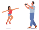 پیش‌نمایش فایل father-make-picture-of-daughter-4538740 از پک کودکان و خانواده