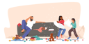 پیش‌نمایش فایل father-shocked-with-kids-bad-behavior-4538708 از پک کودکان و خانواده