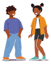 پیش‌نمایش فایل little-boy-and-girl-happily-smiling-together-4538698 از پک کودکان و خانواده