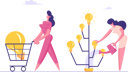 پیش‌نمایش فایل businesswoman-inventor-growing-idea-tree-with-light-bulbs-instead-of-leaves-giving-harvest-to-other-people-4587536 از پک زمان پول