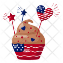 پیش‌نمایش فایل cupcake-11959752 از پک روز استقلال آمریکا