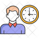 پیش‌نمایش فایل man-with-clock-11461079 از پک کسب و کار