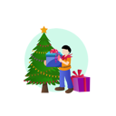 پیش‌نمایش فایل boy-with-christmas-gift-10612022 از پک کریسمس