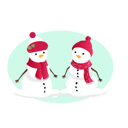 پیش‌نمایش فایل christmas-snowman-10612016 از پک کریسمس