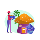 پیش‌نمایش فایل mushroom-house-10611593 از پک کریسمس