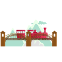 پیش‌نمایش فایل winter-train-10611661 از پک کریسمس
