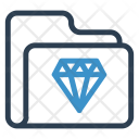 پیش‌نمایش فایل diamond-folder-1 از پک فایل و پوشه