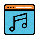 پیش‌نمایش فایل music-site-4 از پک پنجره و برنامه