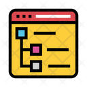 پیش‌نمایش فایل site-flow از پک پنجره و برنامه