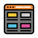 پیش‌نمایش فایل website-layout-48 از پک پنجره و برنامه