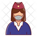 پیش‌نمایش فایل airhostess-9136787 از پک آواتار کرونا