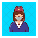 پیش‌نمایش فایل airhostess-9136766 از پک آواتار کرونا