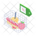 پیش‌نمایش فایل food-shopping-discount-14671908 از پک تحویل غذا