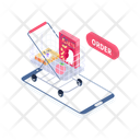 پیش‌نمایش فایل online-shopping-14671893 از پک تحویل غذا