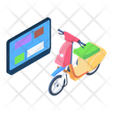 پیش‌نمایش فایل food-delivery-cycle-14671855 از پک تحویل غذا