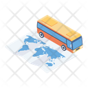 پیش‌نمایش فایل bus-with-route-map-14671364 از پک رزرو
