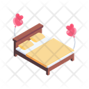 پیش‌نمایش فایل a-bed-adorned-with-two-pink-balloons-resting-on-the-covers-15306519 از پک روز ولنتاین