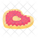پیش‌نمایش فایل a-heart-shaped-donut-topped-with-colorful-sprinkles-resting-on-a-white-plate-15306504 از پک روز ولنتاین