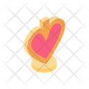 پیش‌نمایش فایل a-heart-shaped-object-featuring-a-smaller-pink-heart-on-top-symbolizing-love-and-affection-15306506 از پک روز ولنتاین