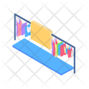 پیش‌نمایش فایل cloths-rack-15151235 از پک خرید آنلاین
