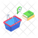 پیش‌نمایش فایل 44-a-shopping-basket-filled-with-several-books-and-a-green-marker-resting-on-top-15151264 از پک خرید آنلاین