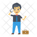 پیش‌نمایش فایل employee-calling-1979245 از پک شخصیت‌های کسب و کار