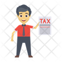 پیش‌نمایش فایل income-tax-officer-1979284 از پک شخصیت‌های کسب و کار
