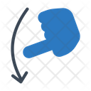 پیش‌نمایش فایل down-swipe-2020498 از پک ژست و حرکت